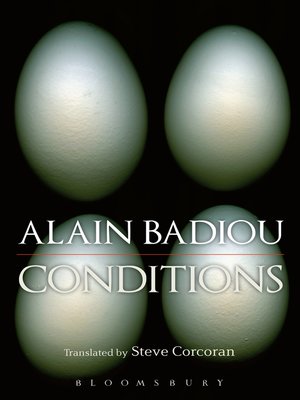 cover image of Conditions